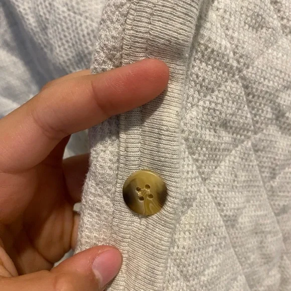 LL bean offwhite vest - Picture 3 of 4